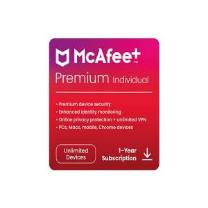 McAfee+ Premium Individual 2024 | Unlimited Devices | Premium Security